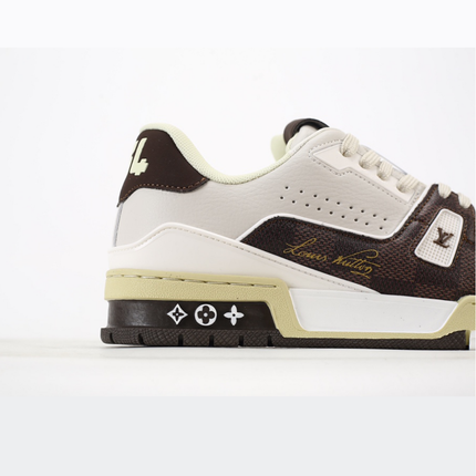 Louis Vuitton LV Trainer Moka Brown Damier