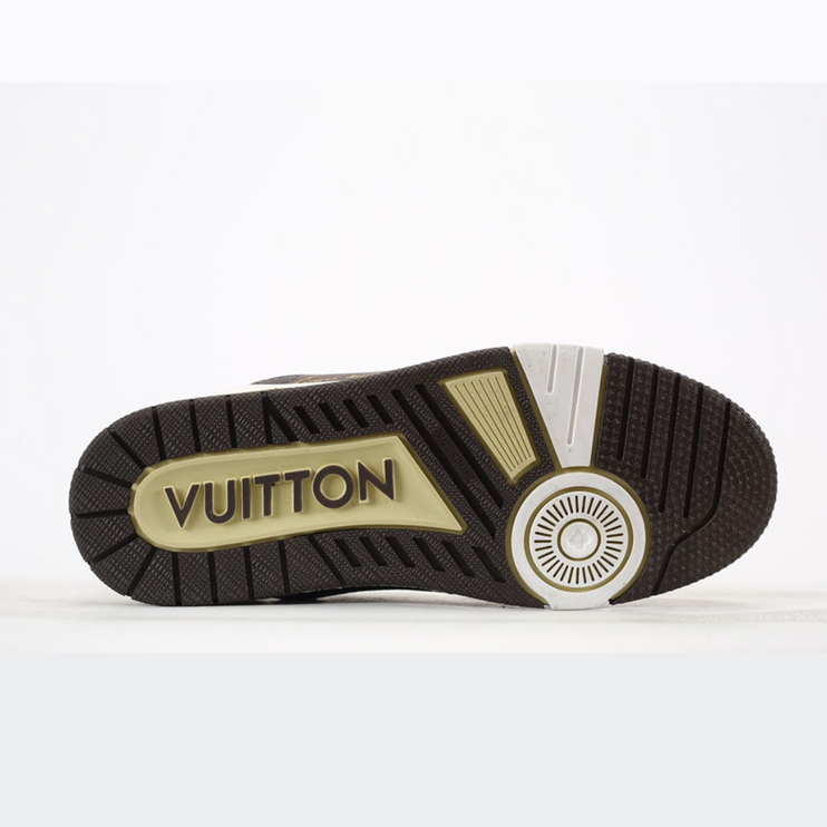 Louis Vuitton LV Trainer Moka Brown Damier