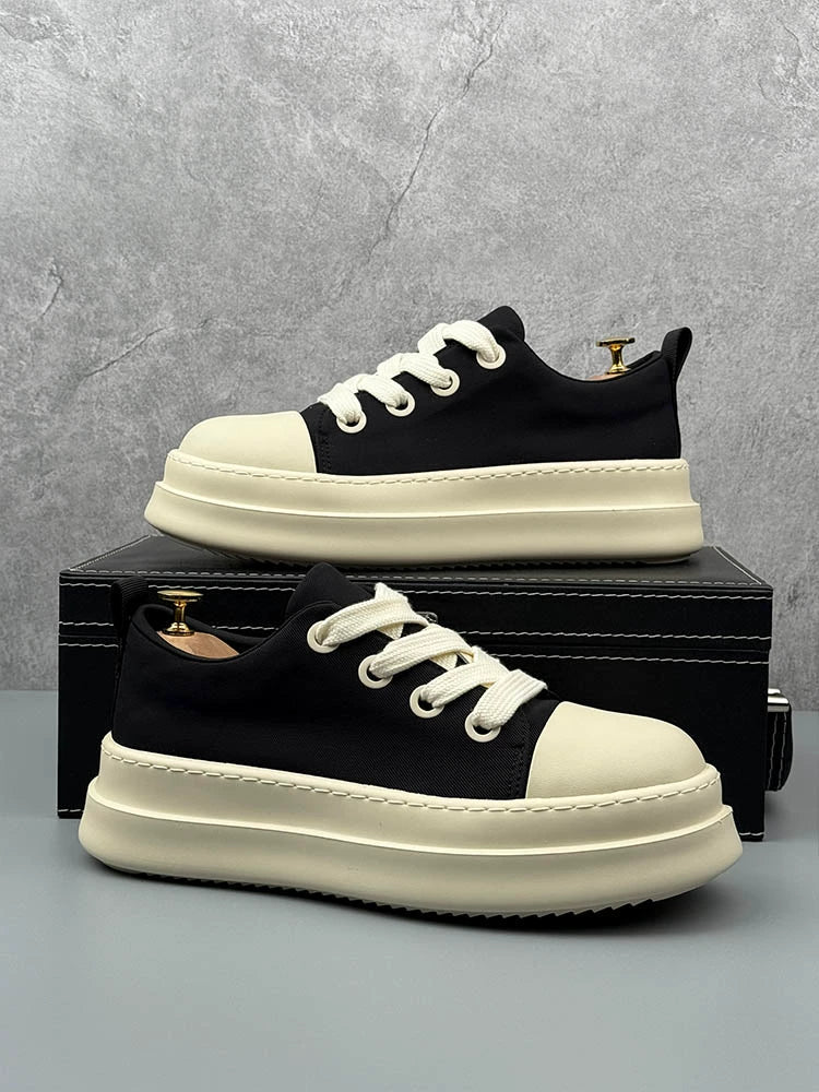 CABUNCCI Simplicity — Plain Surface & Dikiş İpliği Yazlık Sneaker - Nexnovas