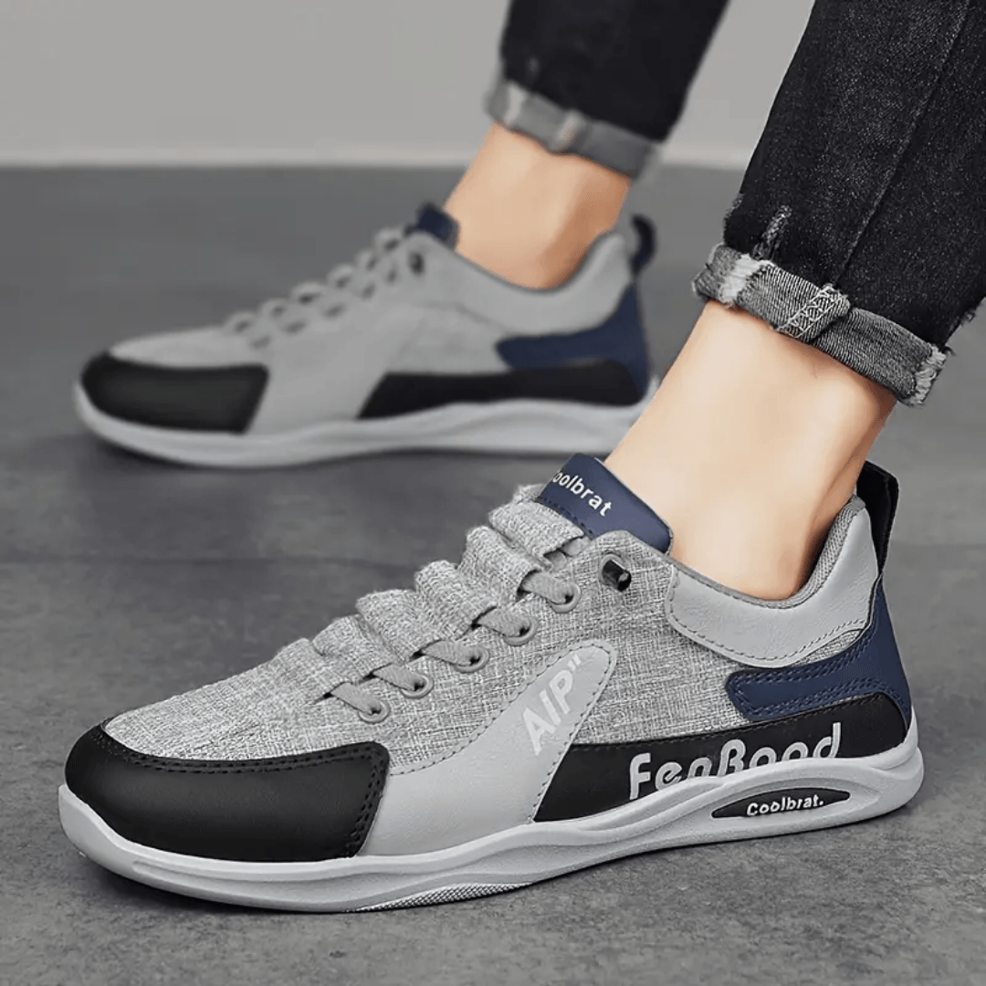 Canvas Stripes Slip - On Sneaker - Nexnovas
