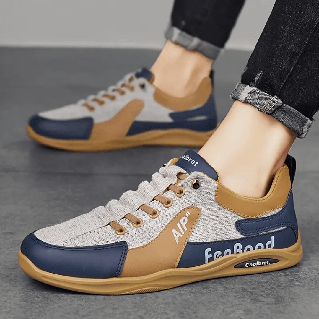 Canvas Stripes Slip - On Sneaker - Nexnovas
