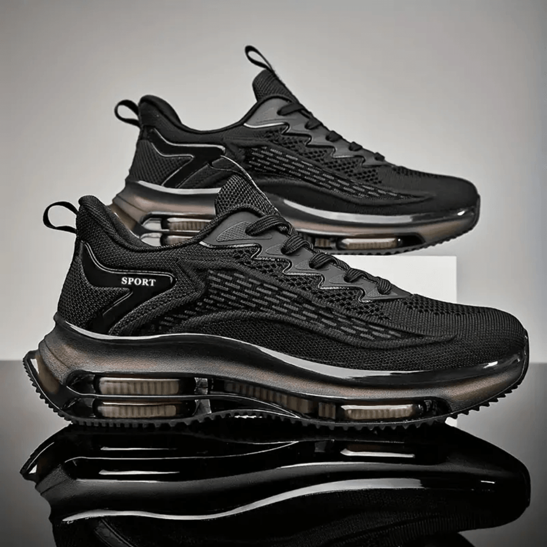 EliteStride Striped Performance Sneaker - Nexnovas