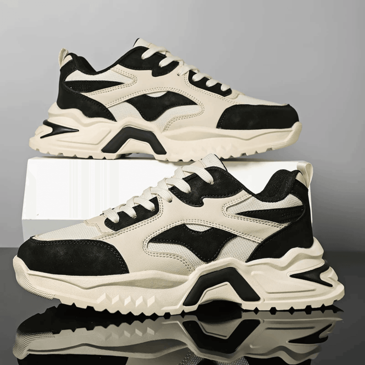 JRJL Patchwork Casual Sneakers - Nexnovas