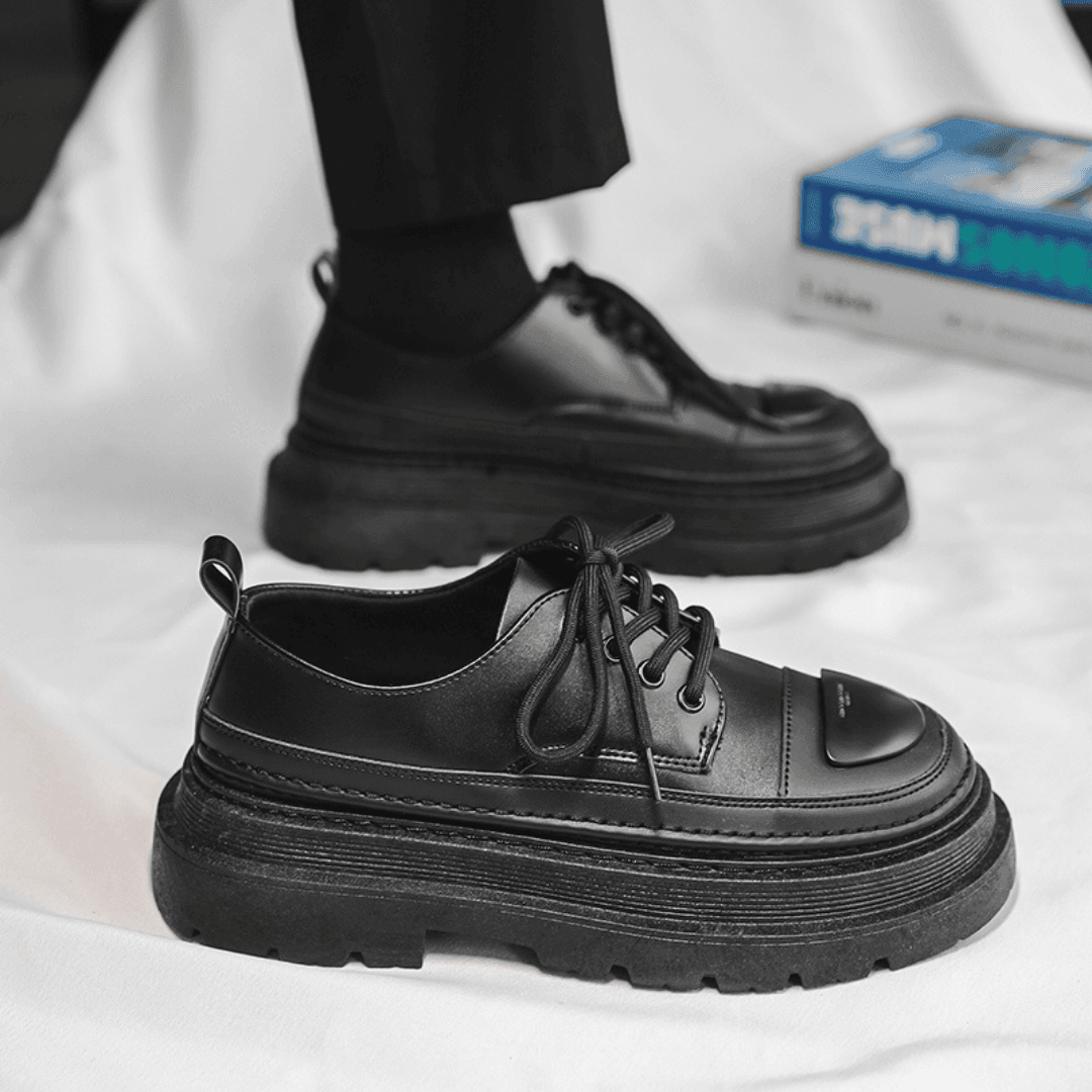 SIASCOLE Men's Mixed Color Ankle Boots (3 iş günü içinde teslim) - Nexnovas