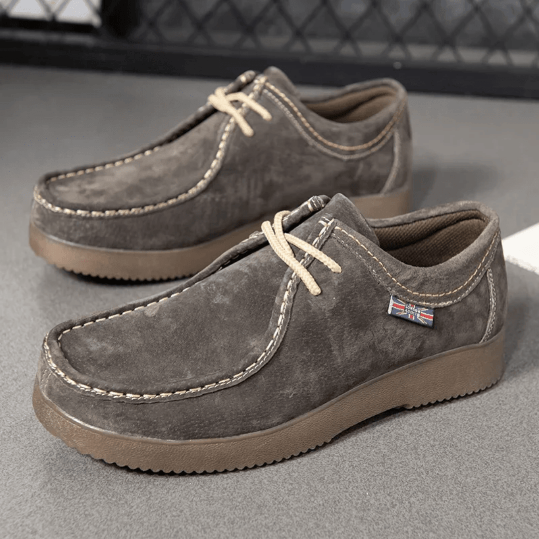YEAE Men's Genuine Leather Casual Shoes - Nexnovas